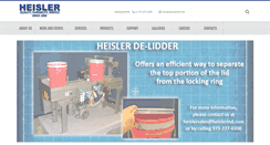 Desktop Screenshot of heislerind.com