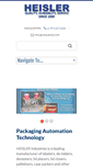 Mobile Screenshot of heislerind.com